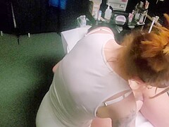 He Comes To Masseuse For Lingam Massage, But She Peg Him, He Like To Be Penetrate By Dildo