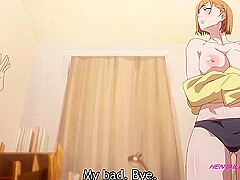 Busty classmate undresses slow and spreads on carpet for raw fast fuck &bull; JJK #1 Parody