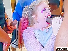 Christie Wett - Interracial Milf Gangbang : Part 5